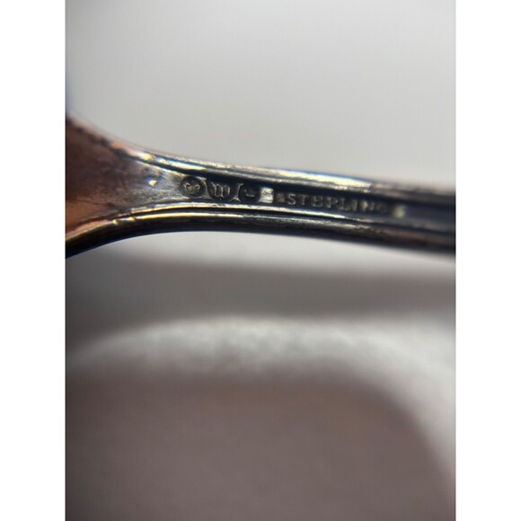 Hallmarked Watson Sterling Silver Tea Strainer WITH Drip Tray - Picture 11 of 12